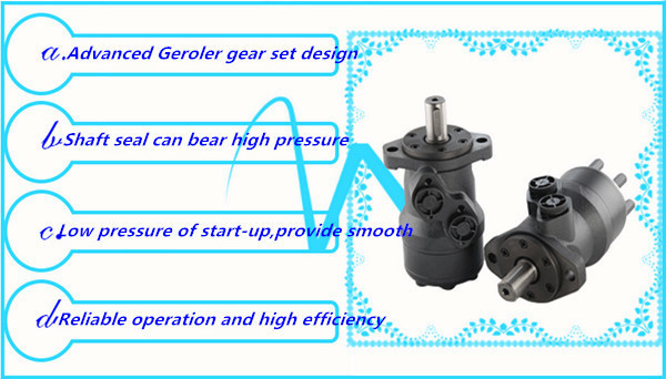 Mixeromr 375cc Eaton Hydraulische Inbegrepen de Olieverbinding van Motor Hoge Preesure